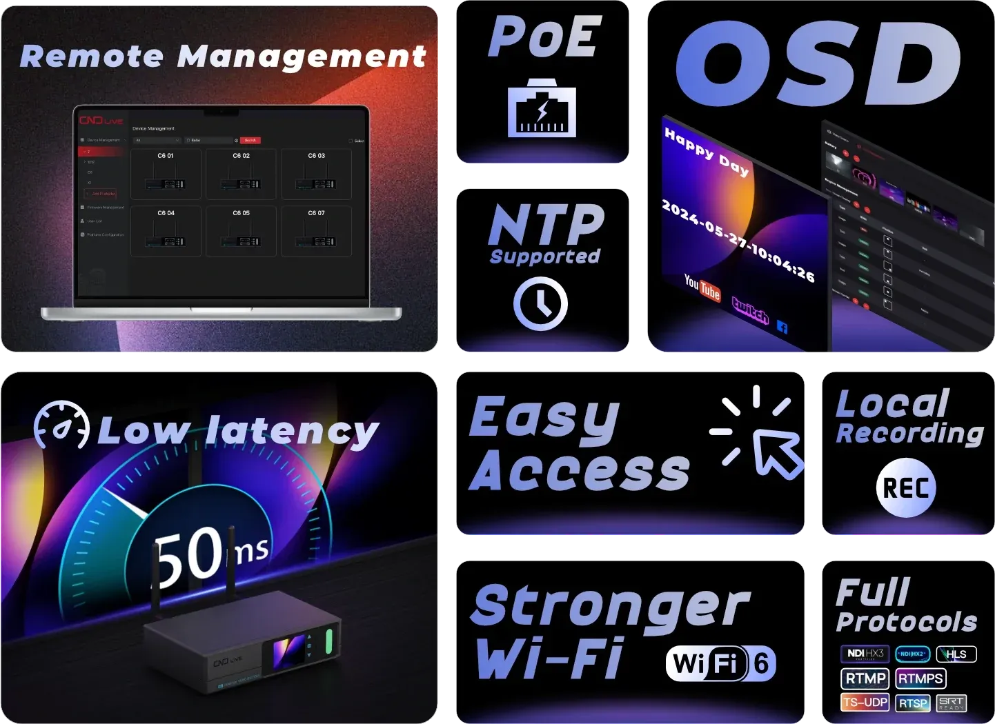 c6 encoder more feature